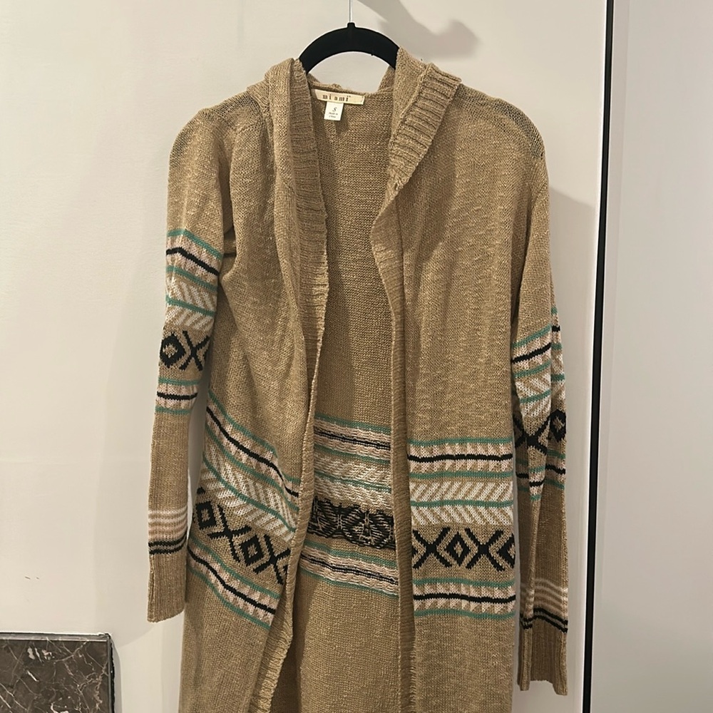 Women’s long cardigan